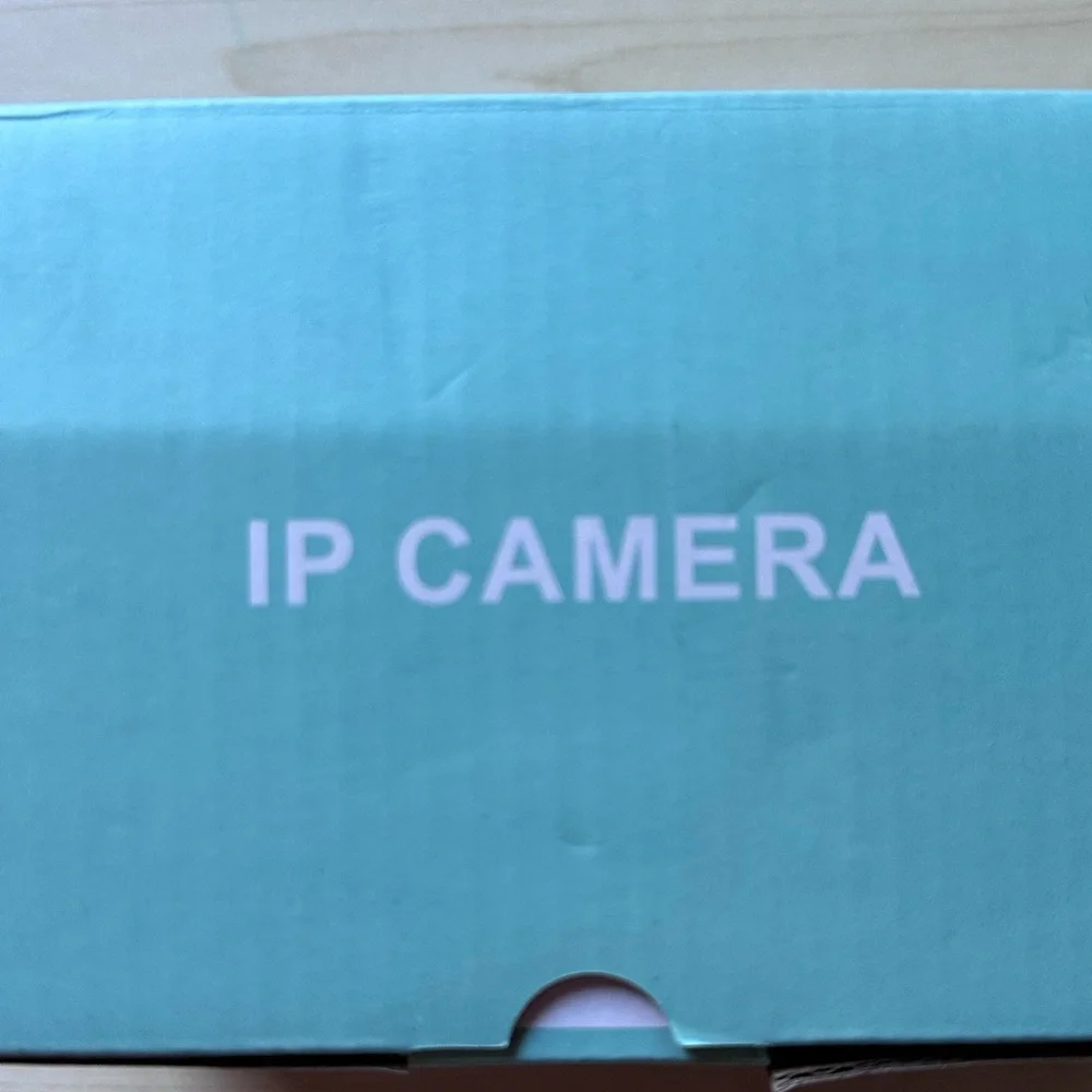 IP Camera V380 Pro HD Wi-Fi Camera Home Surveillance Security - New in Opened Bx